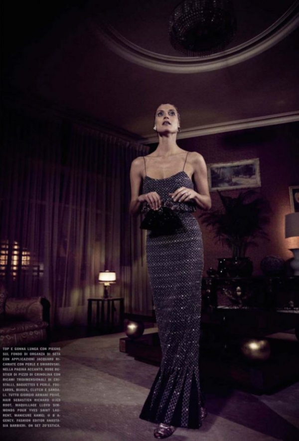 Małgorzata Bela w sesji dla włoskiego Vogue  - Zdjęcie nr 5