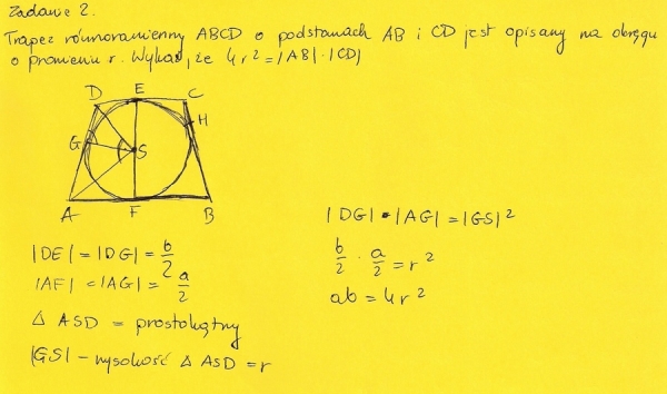 Matura z matematyki - odpowiedzi poziom rozszerzony  - Zdjęcie nr 2