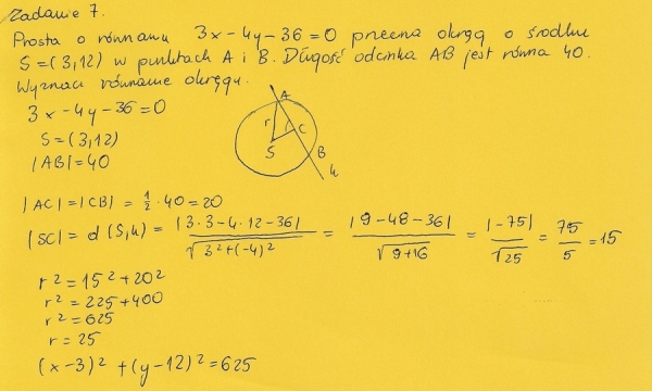 Matura z matematyki - odpowiedzi poziom rozszerzony  - Zdjęcie nr 7