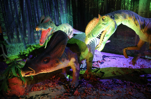 Dinozaury na żywo - zdjęcia z wystawy  - Zdjęcie nr 2