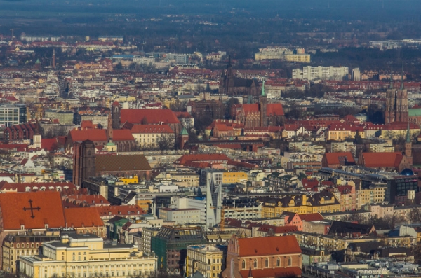 Punkt widokowy Sky Tower - panorama Wrocławia  - Zdjęcie nr 18