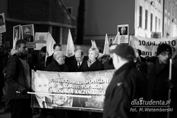 Trzecia rocznica katastrofy smoleńskiej we Wrocławiu  - Zdjęcie nr 39