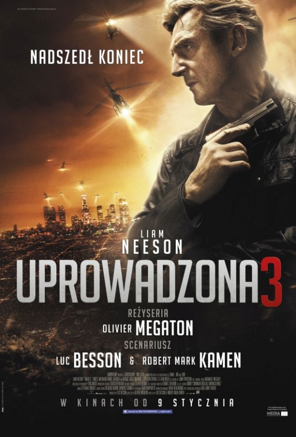 Uprowadzona 3 - polski plakat