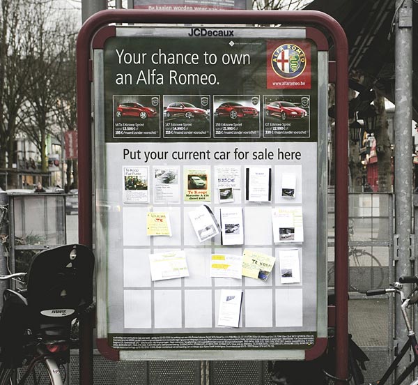Alfa Romeo pomaga ludziom sprzedać ich samochody