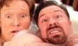 Ricky Gervais i Conan O'Brien