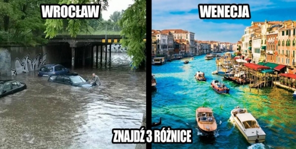 Memy o zalanym Wrocławiu  - Zdjęcie nr 4
