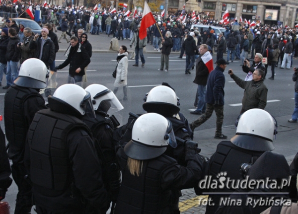 Policja na Marszu Niepodległości  - Zdjęcie nr 7