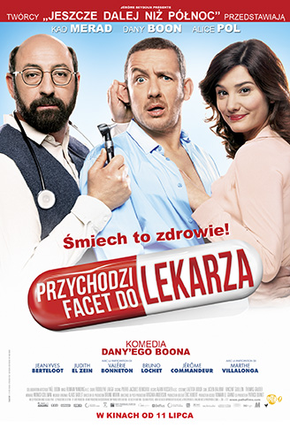 Przychodzi facet do lekarza - polski plakat