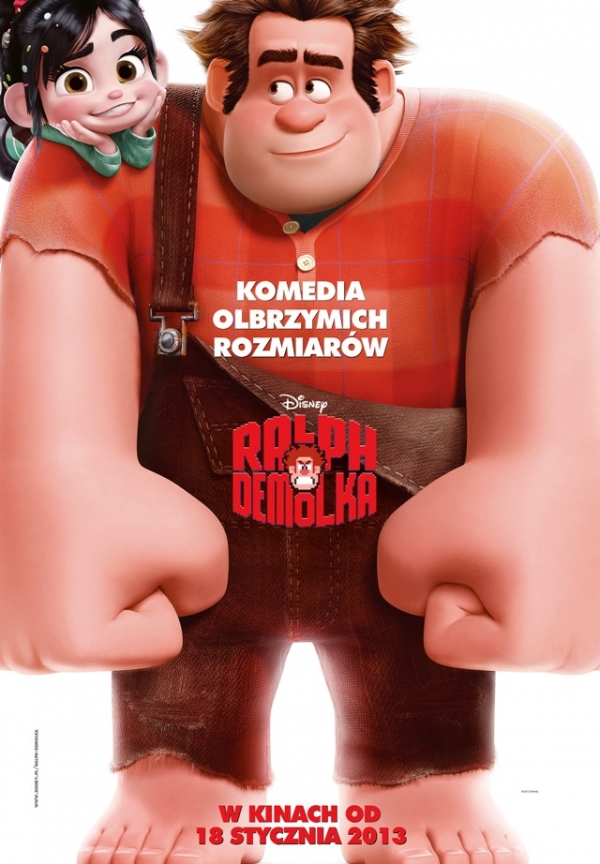 Ralph Demolka - polski plakat teaserowy