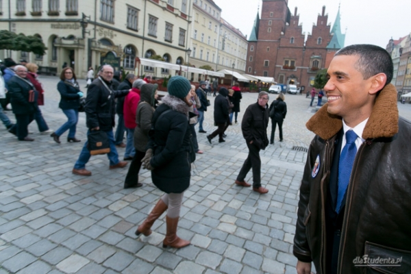 Louis Ortiz jako Barack Obama we Wrocławiu  - Zdjęcie nr 6