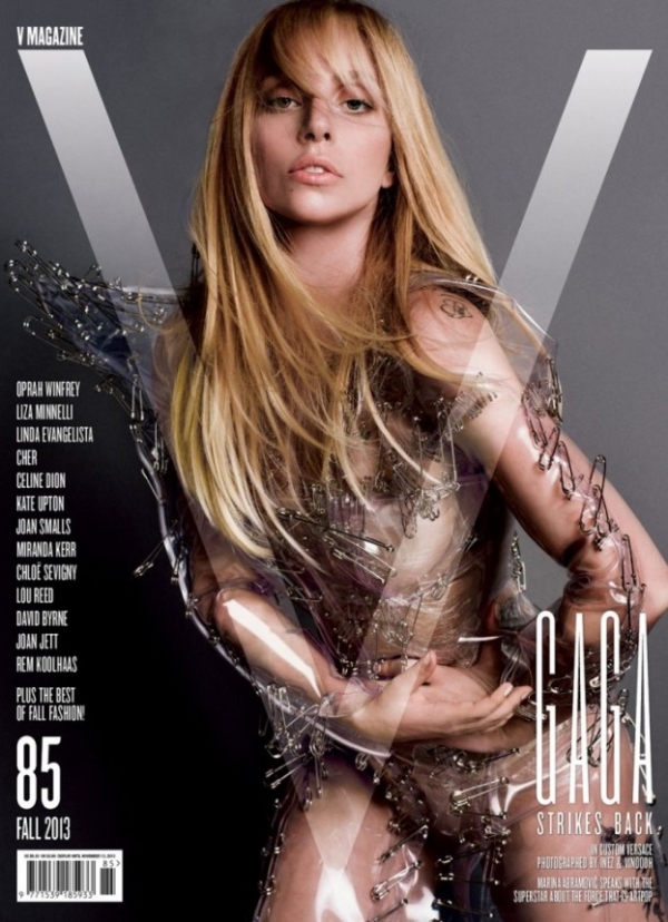 Odchudzona Gaga w nagiej sesji dla V Magazine  - Zdjęcie nr 7