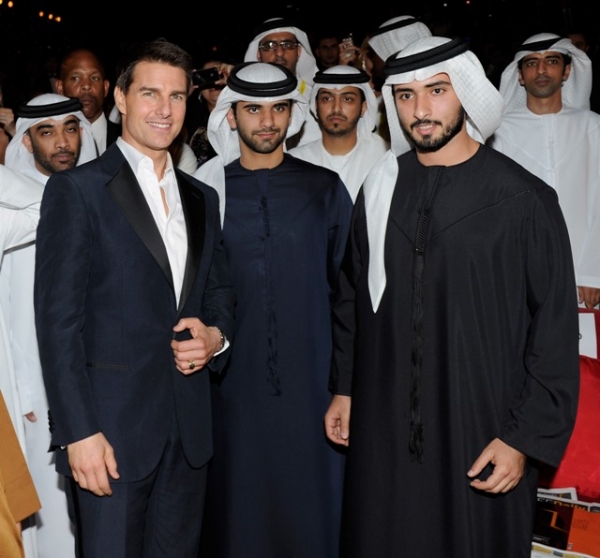 Tom Cruise i Paula Patton w Dubaju  - Zdjęcie nr 11