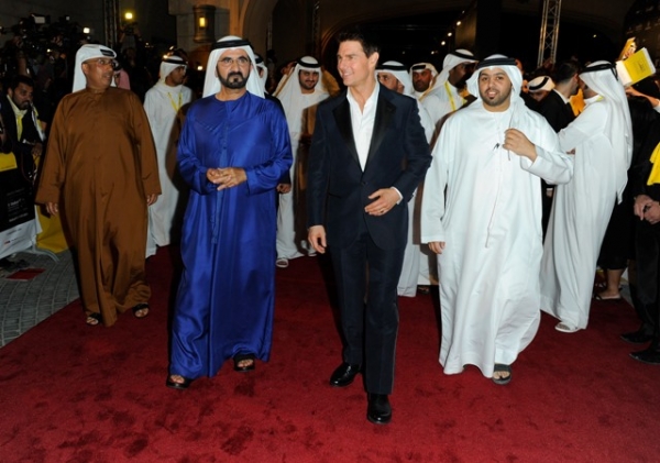 Tom Cruise i Paula Patton w Dubaju  - Zdjęcie nr 4