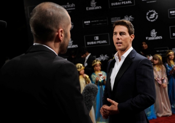 Tom Cruise i Paula Patton w Dubaju  - Zdjęcie nr 8