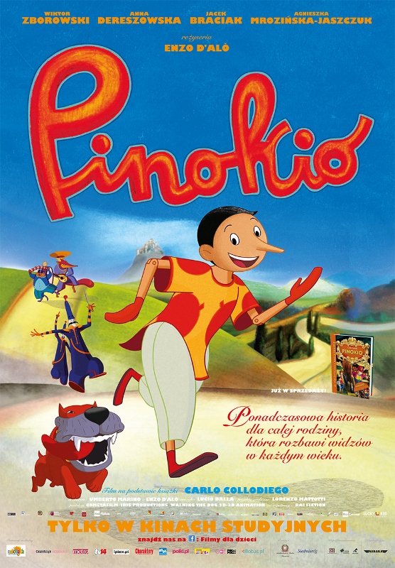 Pinokio - polski plakat