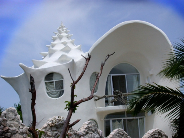 Conch Shell House, Isla Mujeres, Meksyk