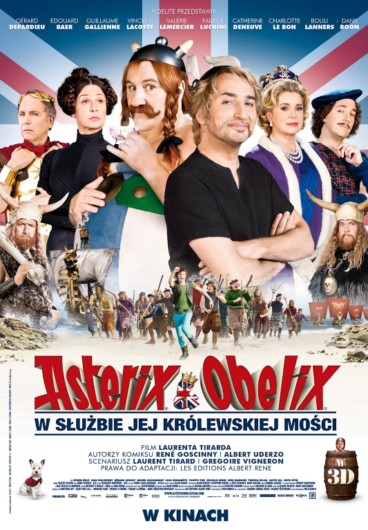 Asterix i Obelix: W slużbie Jej Królewskiej Mości - plakat