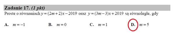 Matura podstawowa z matematyki 2019 zad. 17 [rozwizanie]