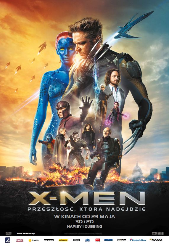 X-Men: Przeszłość, która nadejdzie - polski plakat