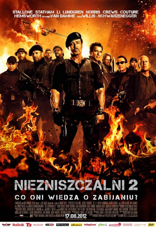 Niezniszczalni 2 - polski plakat