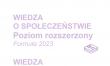 Matura z WOS-u 2023 - arkusze w formule 2023