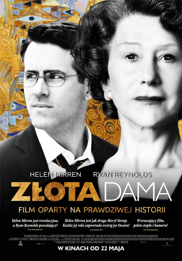 Złota dama - polski plakat