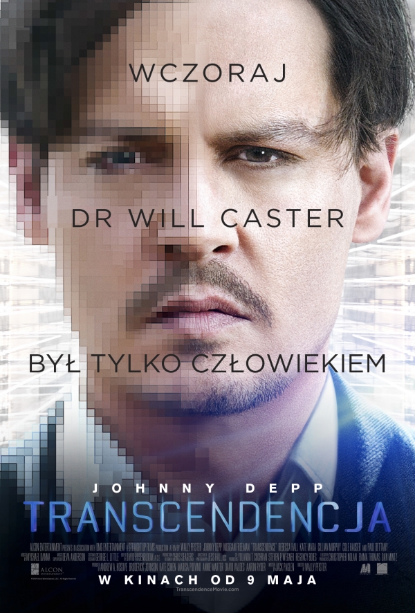Transcendencja - polski plakat