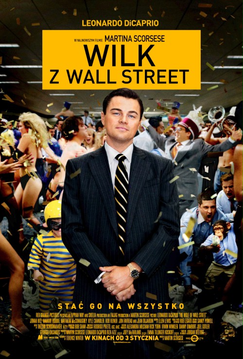 Wilk z Wall Street - polski plakat