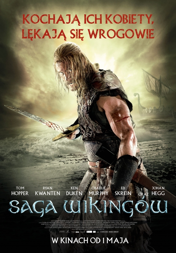 Saga Wikingów - polski plakat