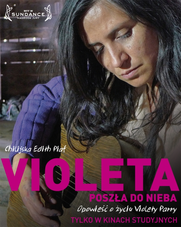 Violeta poszła do nieba - polski plakat