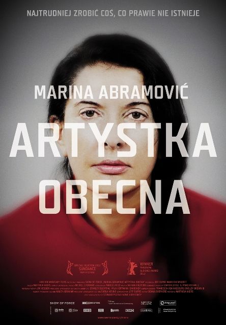 Marina Abramović: artystka obecna - polski plakat