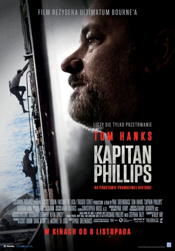 Kapitan Phillips - polski plakat