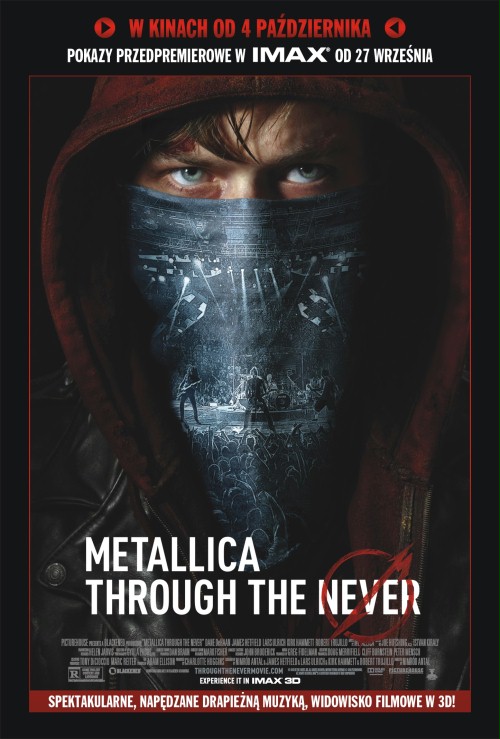 Metallica Through the Never - polski plakat