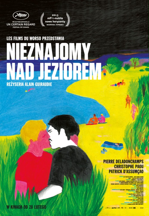 Nieznajomy nad jeziorem - polski plakat