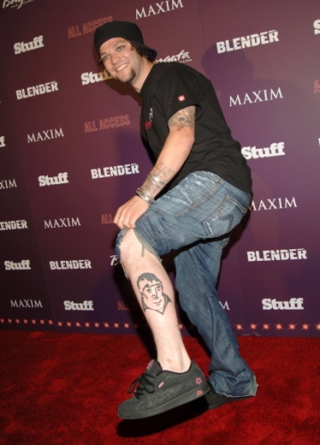 Bam Margera i jego tatuaż wujka Don Vito