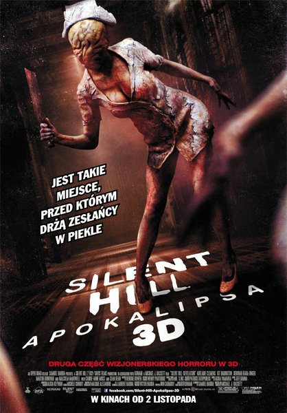 Silent Hill Apokalipsa 3D - polski plakat