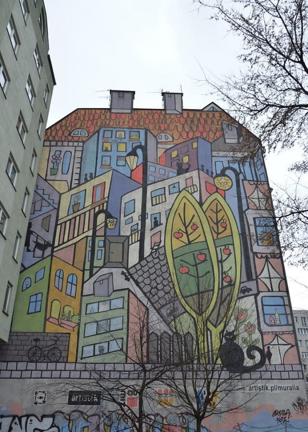 Najciekawsze murale we Wrocławiu - Ulica Wyszyńskiego 2