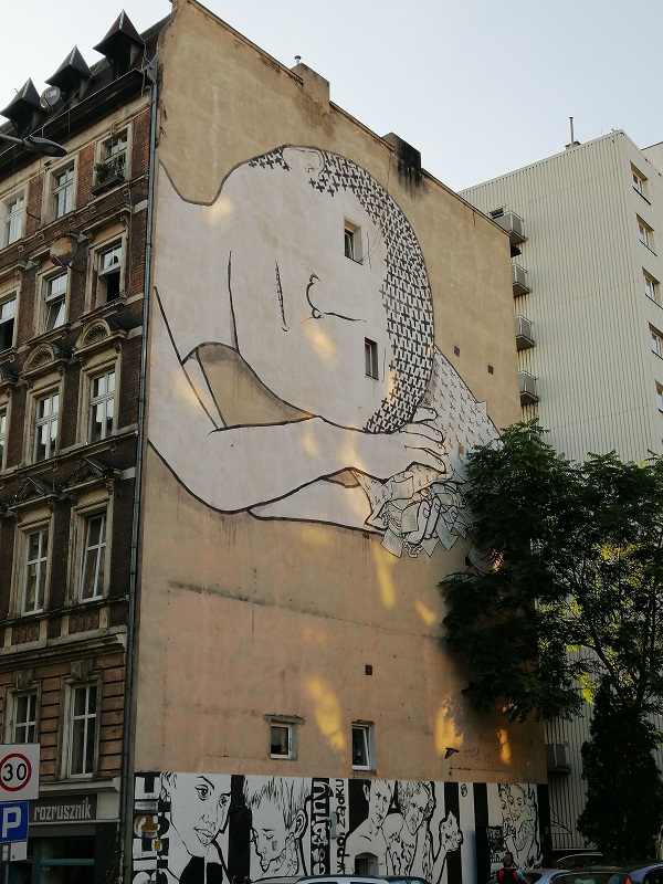Najciekawsze murale we Wrocławiu - Ulica Cybulskiego 17