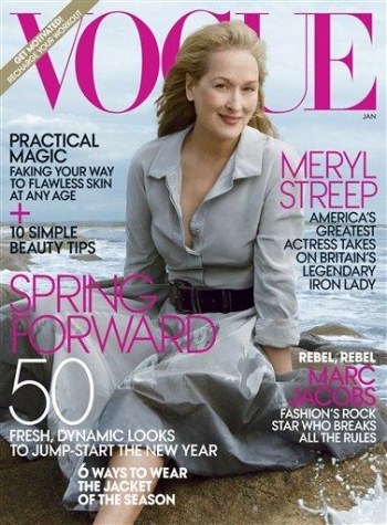 Meryl Streep w magazynie Vogue  - Zdjęcie nr 1
