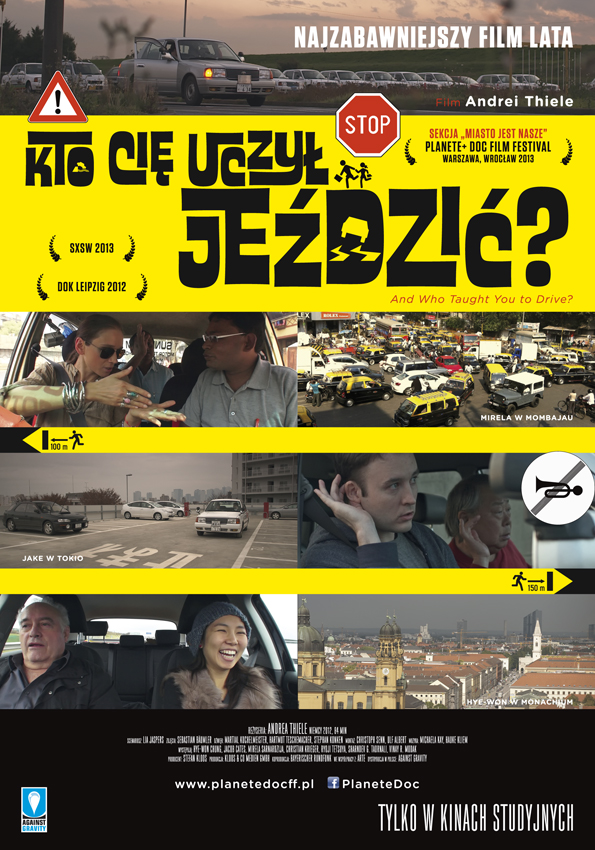 Kto cię uczył jeździć? - polski plakat