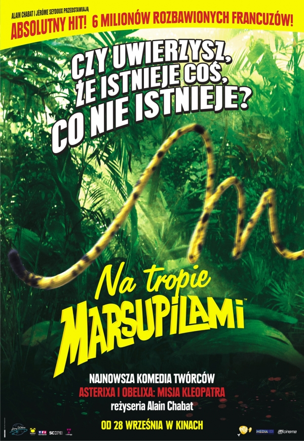 Na tropie Marsupilami - plakat teaserowy