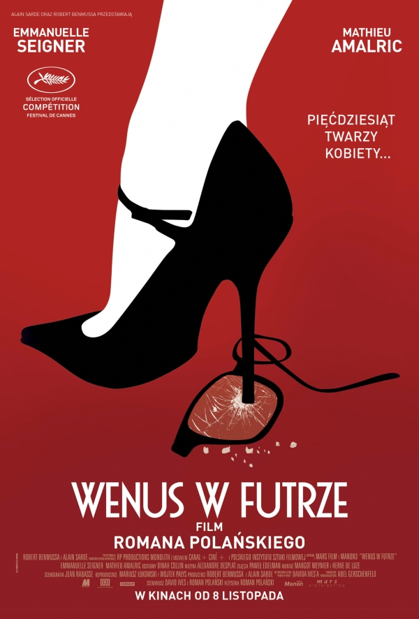 Wenus w futrze - polski plakat