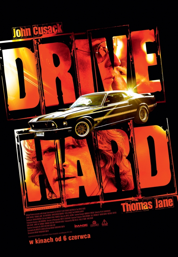 Drive Hard - polski plakat