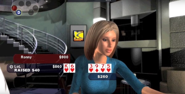 High Stakes on the Vegas Strip: Poker Edition - najlepsze gry erotyczne na PC