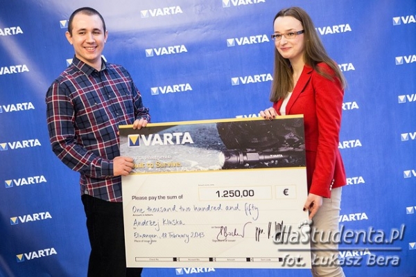 Andrzej Kluska wygrywa konkurs VARTA Built to Survive  - Zdjęcie nr 2