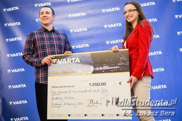Andrzej Kluska wygrywa konkurs VARTA Built to Survive  - Zdjęcie nr 3