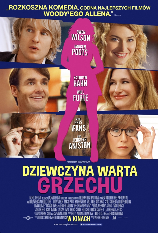 Dziewczyna warta grzechu - polski plakat