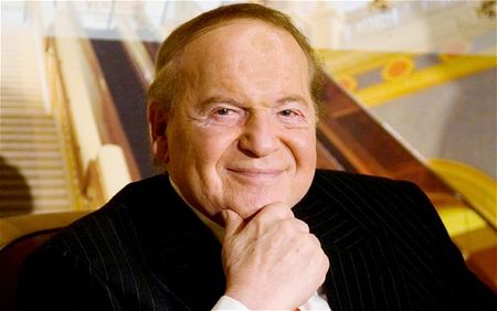 8. Sheldon Adelson (USA, kasyna) - 38 mld dolarów