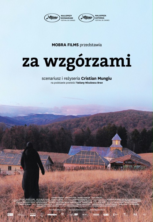 Za wzgórzami - polski plakat