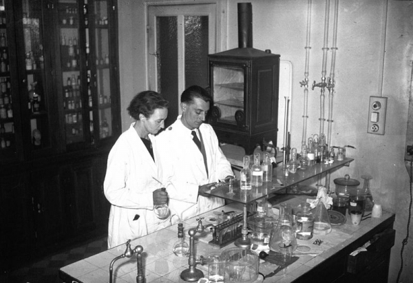 Irène Joliot-Curie i Frédéric Joliot-Curie
